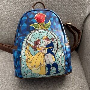 Disney’s Beauty and the Beast Loungefly Mini Backpack